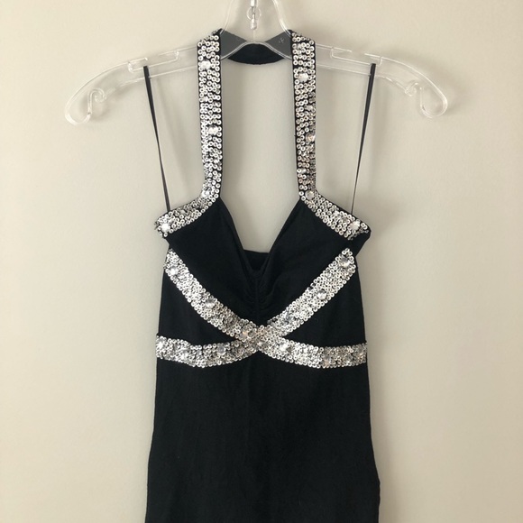 Embellished Halter Top - Picture 2 of 7